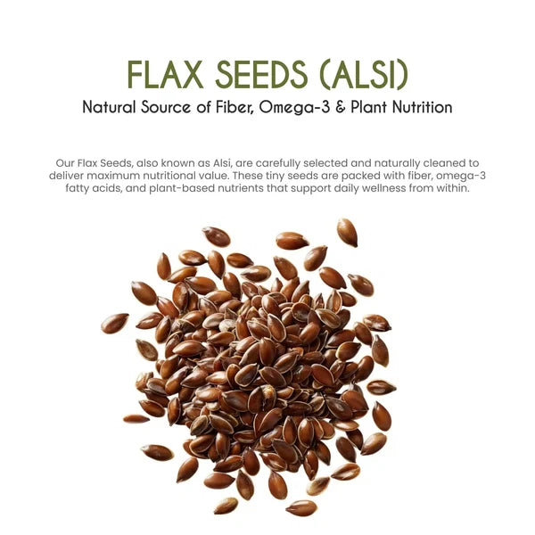 Premium Flax Seeds 100% Natural