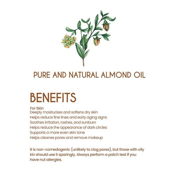 ALMOND OIL - 50ML
